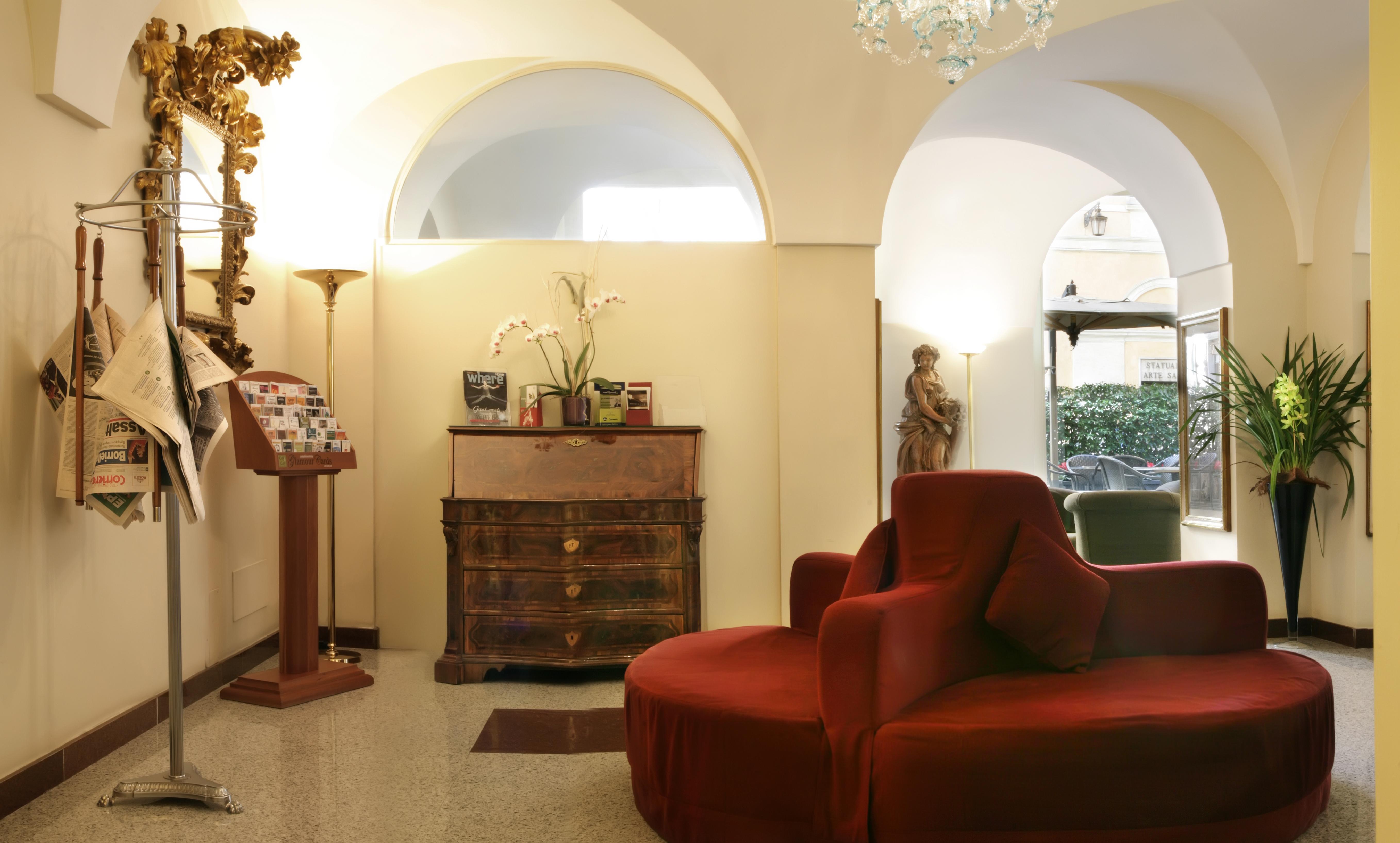 Hotel Albergo Santa Chiara Roma Exterior foto